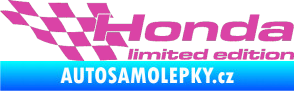 Samolepka Honda limited edition levá růžová
