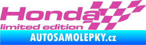 Samolepka Honda limited edition pravá růžová