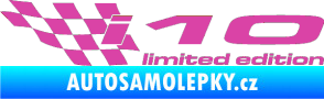 Samolepka i10 limited edition levá růžová