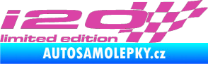 Samolepka i20 limited edition pravá růžová