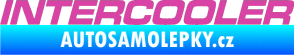 Samolepka Intercooler růžová