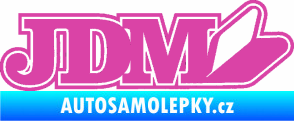 Samolepka JDM 001 symbol růžová