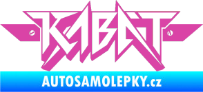 Samolepka Kabát 003 růžová