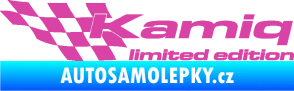 Samolepka Kamiq limited edition levá růžová