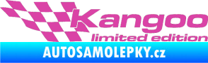 Samolepka Kangoo limited edition levá růžová