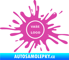 Samolepka Kaňka 003 znak růžová