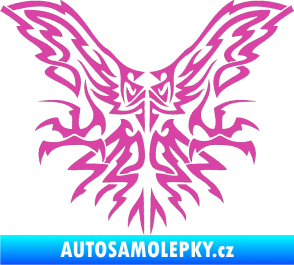 Samolepka Kapota 037 tatto dravec růžová