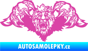 Samolepka Kapota 041 lev růžová