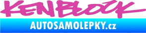 Samolepka Kenblock růžová