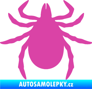 Samolepka Klíště 001 růžová