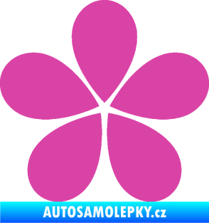 Samolepka Květina dekor 031 růžová