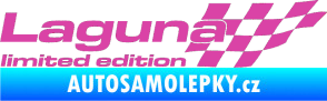 Samolepka Laguna limited edition pravá růžová
