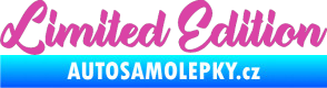 Samolepka Limited edition 006 růžová