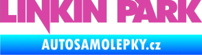 Samolepka Linkin Park 002 růžová