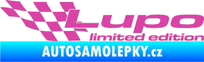 Samolepka Lupo limited edition levá růžová