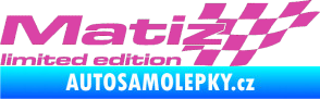Samolepka Matiz limited edition pravá růžová