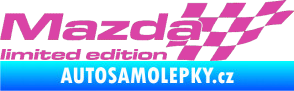 Samolepka Mazda limited edition pravá růžová