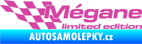 Samolepka Mégane limited edition levá růžová