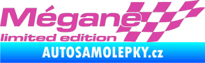Samolepka Mégane limited edition pravá růžová