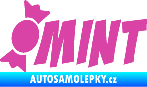 Samolepka Mint bonbón růžová