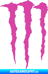 Samolepka Monster Energy 002 růžová
