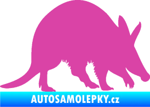 Samolepka Mravenečník 002 pravá růžová