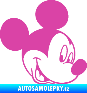 Samolepka Myšák Mickey 001 pravá růžová
