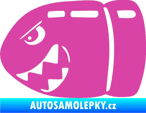 Samolepka Náboj 002 levá růžová