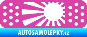 Samolepka Náplast 002 levá růžová