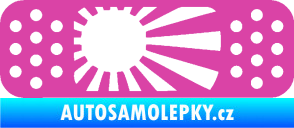 Samolepka Náplast 002 pravá růžová