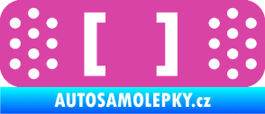 Samolepka Náplast 003 růžová