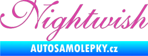 Samolepka Nightwish růžová