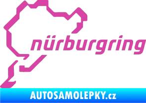 Samolepka Nurburgring růžová