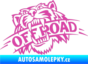 Samolepka Off Road 001  růžová