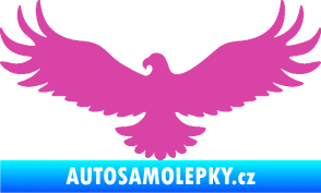 Samolepka Orel 006 levá růžová