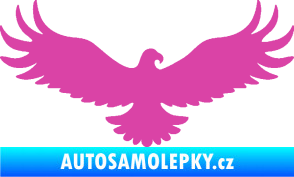 Samolepka Orel 006 pravá růžová