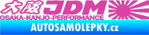 Samolepka Osaka Kanjo performance JDM růžová