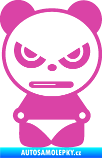 Samolepka Panda boy růžová