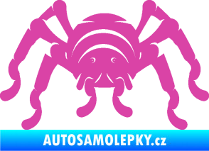 Samolepka Pavouk 018 růžová