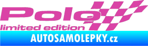 Samolepka Polo limited edition pravá růžová