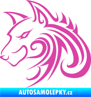 Samolepka Predator tattoo 001 levá růžová