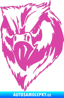 Samolepka Predators 002 levá růžová