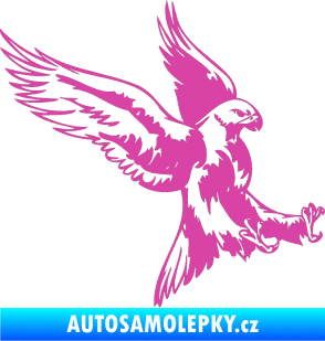 Samolepka Predators 003 pravá růžová