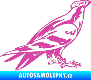 Samolepka Predators 006 pravá růžová