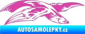 Samolepka Predators 032 pravá růžová