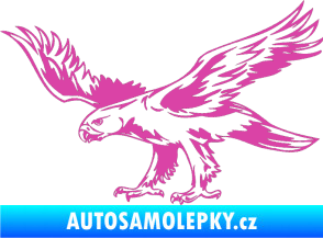 Samolepka Predators 043 levá růžová