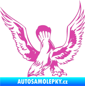 Samolepka Predators 051 levá růžová