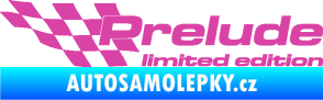 Samolepka Prelude limited edition levá růžová