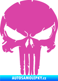 Samolepka Punisher 004 růžová