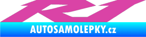 Samolepka R1 001 růžová